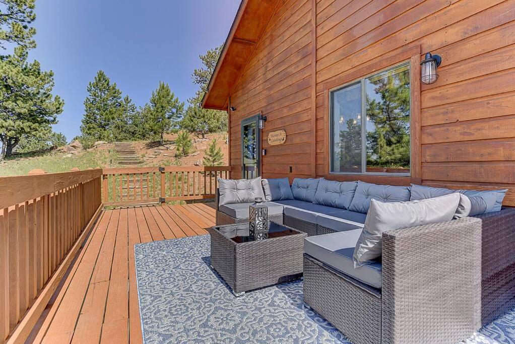Monarch Landing, A Cozy Cabin W/360 Mountain Views Cripple Creek Exterior photo