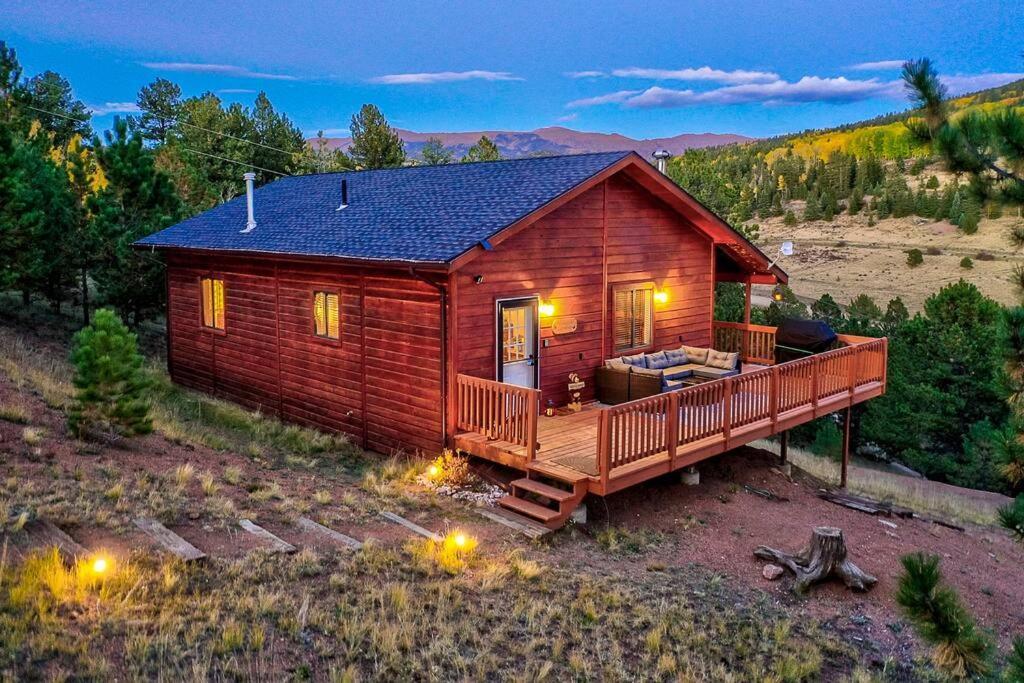 Monarch Landing, A Cozy Cabin W/360 Mountain Views Cripple Creek Exterior photo