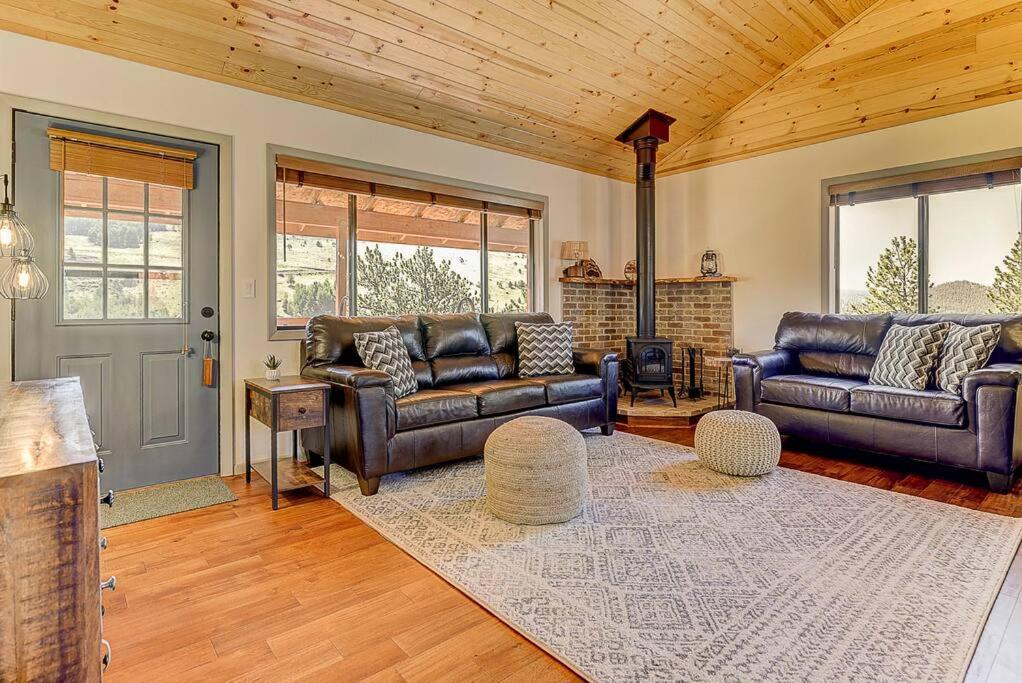Monarch Landing, A Cozy Cabin W/360 Mountain Views Cripple Creek Exterior photo